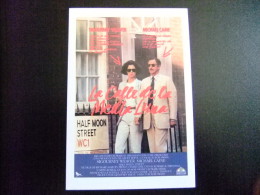 PROGAMA DE CINE - Título: LA CALLE DE LA MEDIA LUNA - HALF MOON STREET - Año 1986 - Director: BOB SWAIN - Cinema Advertisement