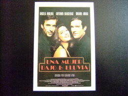 PROGAMA DE CINE - Título: UNA MUJER BAJO LA LLUVIA -  - Año 1991 - Director: GERARDO VERA - Cinema Advertisement