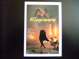 PROGAMA DE CINE - Título : EL LARGO INFIERNO -  - Año 1991 - Director: JAIME CAMINO - Cinema Advertisement