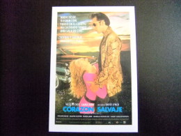 PROGAMA DE CINE - Título : CORAZON SALVAJE - WILD AT HEART - Año 1980 - Director: DAVID LYNCH - Cinema Advertisement