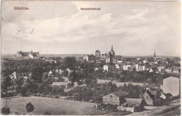 GÜSTROW Gesamtansicht Panorama 4.8.1911 Gelaufen - Guestrow