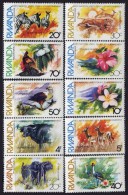 RWANDA 1982 - Faune Et Flore Africaine, Programme Nations Unies Pour L'invironnement  - 10 Val Neuf // Mnh - Unused Stamps