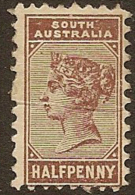 SOUTH AUSTRALIA 1883 1/2d QV SG 191b HM* #MN115 - Ungebraucht