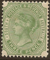 SOUTH AUSTRALIA 1883 3d QV SG 192 HM #MN132 - Mint Stamps