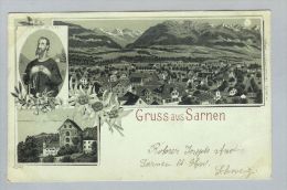 AK OW Sarnen 1899-01-02 Litho Th.Haas - Sarnen