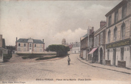 91 - BRIIS SOUS FORGES / PLACE DE LA MAIRIE - PLACE GODIN - Briis-sous-Forges