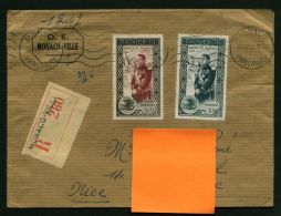 MONACO :  ENVELOPPE  AVEC  C A D  DU  20  AVRIL  1950 ,  A  VOIR . - Postmarks