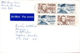 CANADA. N°640 De 1977 Sur Enveloppe Ayant Circulé. G. G. S. Artic Pris Dans Les Glaces/Bernier. - Expediciones árticas