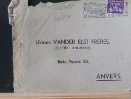 48/457  LETTRE POUR LA BELGIQUE  CENSURE - Briefe U. Dokumente