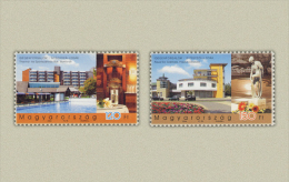 Hungary 2004. Famous Hotels / Flowers Set MNH (**) Michel: 4841-4842 - Nuovi