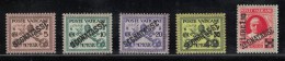 Vaticano 1931 Segnatasse – Serietta 5 V. – MNH XF ** – Rif. 1505005 - Segnatasse