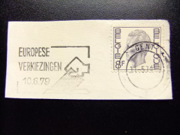 FLAMMES - FLAGSTEMPEL - ELSTRÖM - EUROPESE VERKIEZINGEN 10/6/79 - GENT - Werbestempel