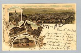 AK SG Altstätten 1902-06-06 Litho Winkler&Voigt - Altstätten