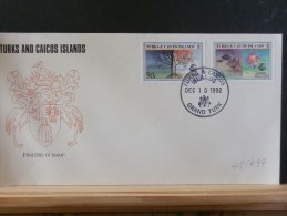 48/496      FDC   1992 - Turks E Caicos