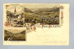 AK SG Nesslau&Neu St.Johann 1900-08-31 Litho C.Künzli #794 - Nesslau