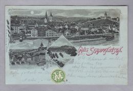 AK SH Schaffhausen 1899-06-06 Litho C. Künzli #3052 - Other & Unclassified