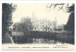 CPA - Environs De Perwez - AISCHE EN REFAIL - Château De Mr Van Goidtsnoven - Kasteel    // - Eghezée