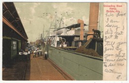 Unloading Sisal Hemp, Mobile, Ala. - 1907 - Mobile