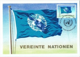 ONU-L16 - NATIONS-UNIES N° 2 Bureau De Vienne Sur Carte Maximum 1979 - Maximum Cards