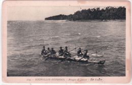 119-Nouvelles-Hébrides - Pirogue De Guerre -ilot Tomah -ed. E.B. - Vanuatu