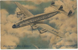 Newfoundland Pan American Lockheed Constellation Used From Gander 1949 To Cuba - Otros & Sin Clasificación