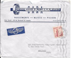 LC60-Maroc ,timbre N°354 - Cartas & Documentos