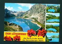 AUSTRIA  -  Lunarsee  Multi View  Used Postcard As Scans - Bludenz