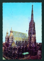 AUSTRIA  -  Vienna  Stephansdom  Used Postcard As Scans - Kirchen