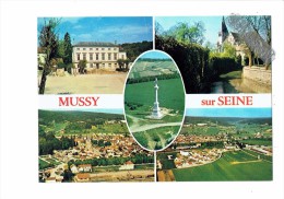 10 - MUSSY SUR SEINE - Aube - Multivues - Terrain Football - Cim - Mussy-sur-Seine