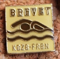 BREVET KBZB - FRBN - BLANC - NAGEUR  -              (1) - Schwimmen