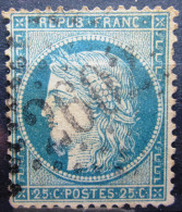 FRANCE                N° 60 A            OBLITERE - 1871-1875 Ceres