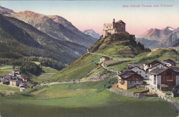 Schloss Tarasp Und Fontana - Obl.2.IX.1917 - Tarasp