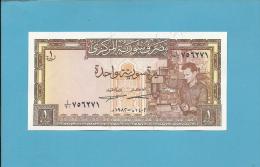 SYRIA - 1 POUND - 1982 - Pick 93.e - UNC. - 2 Scans - Syria