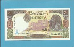 SYRIA - 50 POUND - 1998 - Pick 107 - UNC. - 2 Scans - Syrie