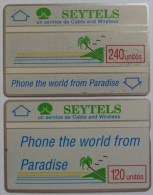 SEYCHELLES - D3 & D4 Specimen Pair - L&G - 1989 - RRR - Sychelles