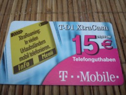 Prepaidcard TD1 Germany Used - [2] Mobile Phones, Refills And Prepaid Cards