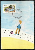 1ér PRIX DU CONCOURS DE DESSIN D' ENFANTS  . 22 OCTOBRE  1981 . - Storia Postale