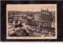 8642   -   ROMA,   Castel S.Angelo  E Ponti Sul Tevere       /     VIAGGIATA - Castel Sant'Angelo