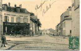 CPA 95 ST OUEN L AUMÔNE LA DEMI LUNE 1907 - Saint-Ouen-l'Aumône