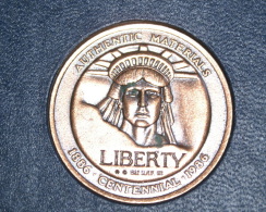 USA 1985 - ORIGINAL MEDAL "STROHS RUN FOR LIBERTY II" - Athlétisme