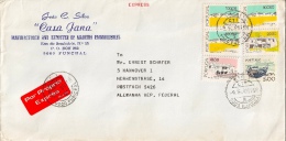 Portugal Cover To Germany - Lettres & Documents