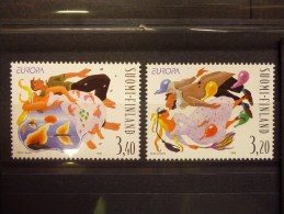 THEMA EUROPA FINLAND 1398/1399 Xx ( YVERT ) COTE : 5 EURO ( E ) - 1998