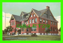 SARNIA, ONTARIO - COLLEGIATE INSTITUTE - ANIMATED - SOUVENIR MAILING CARD - - Sarnia