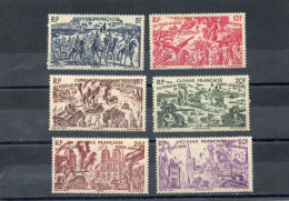 GUYANE : "Tchad Au Rhin" - Guerre 1939-45 - Armée - Militaire - - Unused Stamps