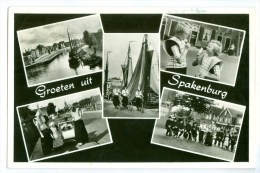 SPAKENBURG * GROETEN *  KLEDERDRACHT * ANSICHTKAART * CPA *  (3559x) - Spakenburg