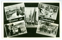 SPAKENBURG * GROETEN  * ANSICHTKAART * CPA *  (3559zc) - Spakenburg