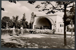 0311 Alte Foto  Ansichtskarte Zinnowitz Konzertplatz Gel 1962 - Stempel !! - Zinnowitz