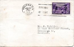 CANADA. N°230 De 1949 Sur Enveloppe 1er Jour. Halifax. - ....-1951