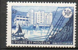 St Pierre Et Miquelon  St Pierre  1955-56  N°348 - Unused Stamps