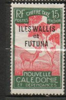 Wallis-Futuna  Taxe   1930  N°15 - Unused Stamps